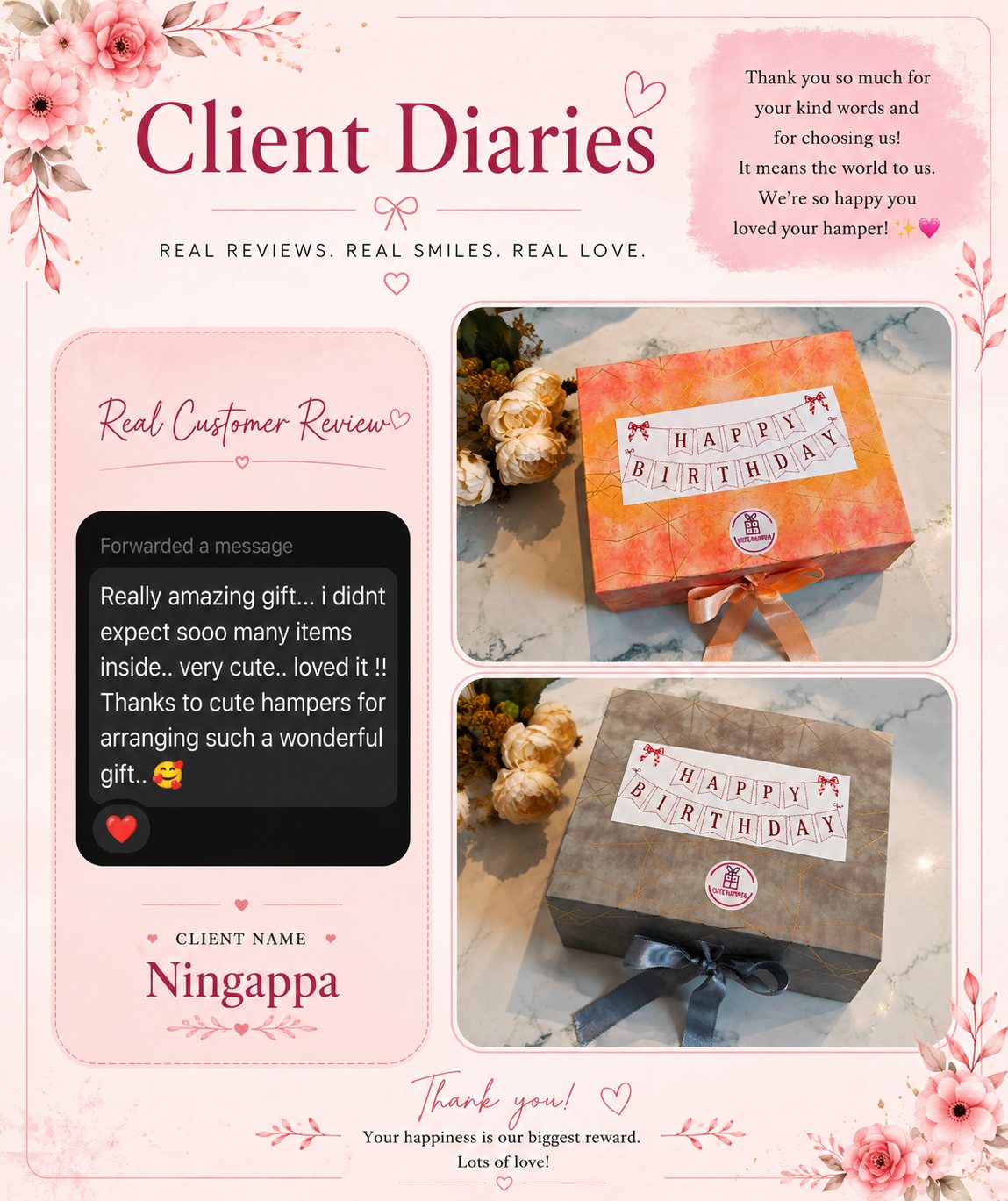 Ningappa client diary post